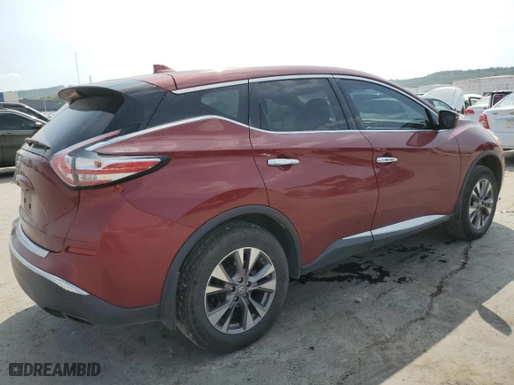 2017 Nissan Murano SL with VIN 5N1AZ2MG8HN186619, listed as a Copart auction lot 70476004 with 114,382 mi miles and Salvage Title. Bid and sale history available at carsss.com. Image 3.