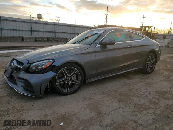 2019 Mercedes-Benz C 300 with VIN WDDWJ8EB4KF829336, listed as a Copart auction lot 83848514 with Not Provided miles and Salvage Title. Bid and sale history available at DreamBid. Image 1.