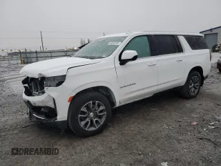 2023 Chevrolet Suburban LS z VIN 1GNSKBKD7PR264540, wystawiony jako Copart lot #84848104 z przebiegiem 18 963 mil mil oraz Szkoda całkowita • Salvage title. Historia ofert i sprzedaży dostępna na DreamBid. Obrazek 1.