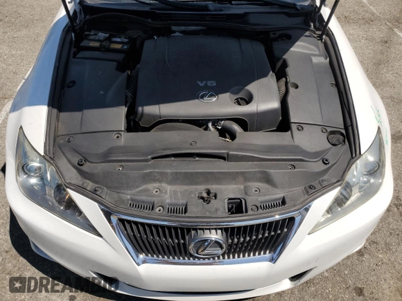 2012 Lexus IS 250 z VIN JTHBF5C2XC5162760, wystawiony jako Copart lot #57322465 z przebiegiem 104 665 mil mil oraz Szkoda całkowita • Salvage title. Historia ofert i sprzedaży dostępna na DreamBid. Obrazek 11.