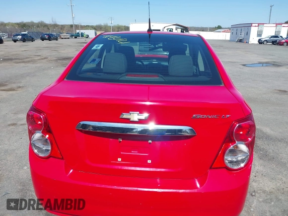 2013 Chevrolet Sonic LT with VIN 1G1JC5SH4D4169926, listed as a IAAI auction lot 41930121 with 105,351 mi miles and . Bid and sale history available at DreamBid. Image 16.