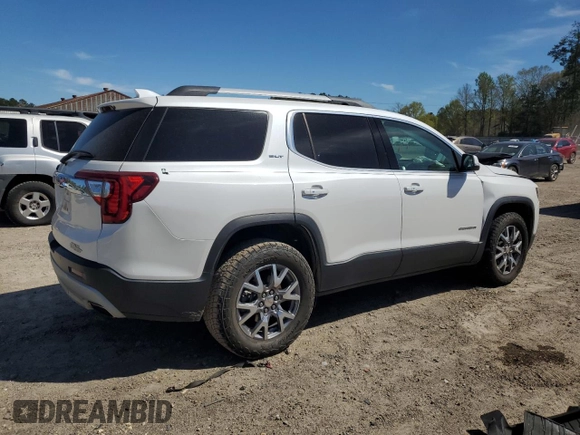 2020 GMC Acadia SLT with VIN 1GKKNMLS0LZ193009, listed as a Copart auction lot 49146685 with 78,685 mi miles and Salvage Title. Bid and sale history available at DreamBid. Image 3.