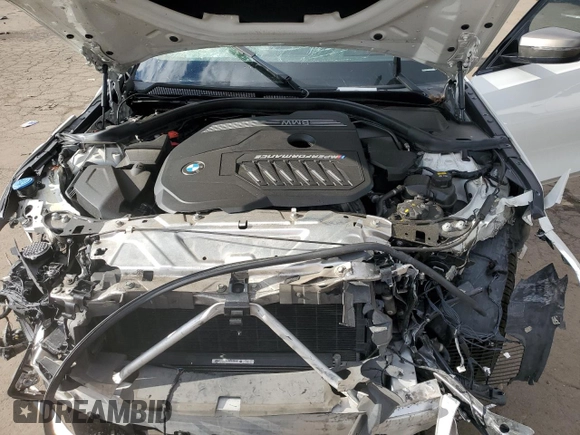 2020 BMW 3 Series M340i xDrive with VIN WBA5U9C04LFH21305, listed as a Copart auction lot 87074524 with 113,784 mi miles and Salvage Title. Bid and sale history available at DreamBid. Image 13.