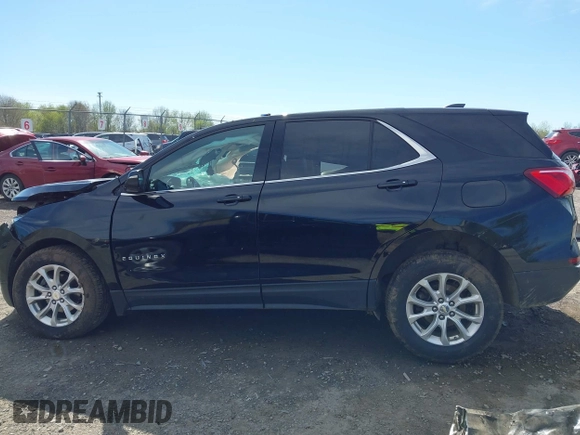 2019 Chevrolet Equinox LT z VIN 3GNAXUEV1KL297594, wystawiony jako IAAI lot #42165836 z przebiegiem 85 519 mil mil oraz . Historia ofert i sprzedaży dostępna na DreamBid. Obrazek 14.