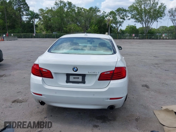 2014 BMW 5 Series 535i with VIN WBA5B1C56ED483780, listed as a IAAI auction lot 42308960 with 155,037 mi miles and . Bid and sale history available at DreamBid. Image 17.