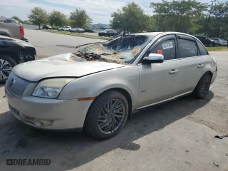 2008 Mercury Sable Premier with VIN 1MEHM42W98G610304, listed as a Copart auction lot 62187954 with 0 mi miles and Salvage Title. Bid and sale history available at carsss.com. Image 1.