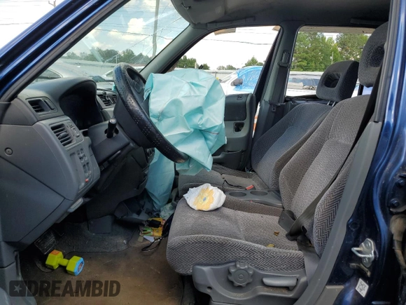 1998 Honda CR-V EX with VIN JHLRD1865WC086667, listed as a Copart auction lot 71664604 with 213,664 mi miles and Non Repairable. Bid and sale history available at carsss.com. Image 7.