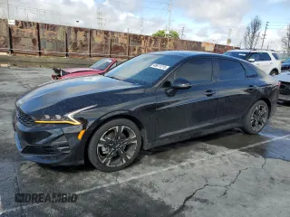 2022 Kia K5 GT-Line z VIN 5XXG64J23NG094840, wystawiony jako Copart lot #48611215 z przebiegiem 24 833 mil mil oraz Szkody całkowita. Historia ofert i sprzedaży dostępna na DreamBid. Obrazek 1.