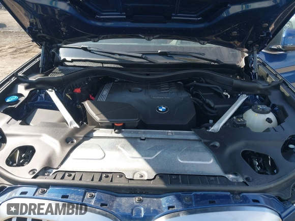 2023 BMW X3 xDrive30i with VIN 5UX53DP00P9R59770, listed as a IAAI auction lot 42054590 with 21,287 mi miles and . Bid and sale history available at DreamBid. Image 10.