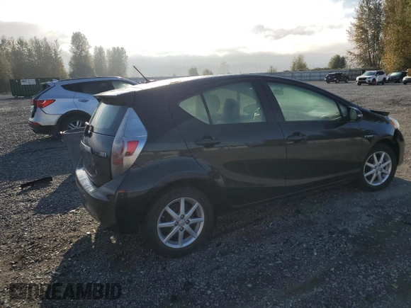 2013 Toyota Prius One with VIN JTDKDTB37D1040114, listed as a Copart auction lot 71532864 with 91,728 mi miles and Salvage Title. Bid and sale history available at carsss.com. Image 3.