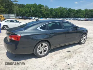 2014 Chevrolet Impala LT with VIN 2G1115SL1E9291216, listed as a Copart auction lot 56163445 with 215,747 mi miles and Salvage title. Bid and sale history available at DreamBid. Image 3.
