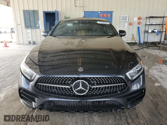 2019 Mercedes-Benz CLS with VIN WDD2J5JB7KA006996, listed as a Copart auction lot 81696554 with 0 mi miles and Salvage Title. Bid and sale history available at carsss.com. Image 5.