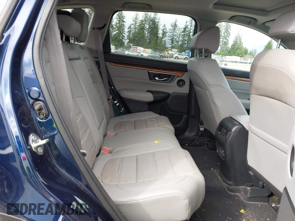 2017 Honda CR-V EX-L with VIN 2HKRW2H83HH665632, listed as a IAAI auction lot 41923536 with 71,382 mi miles. Bid and sale history available at carsss.com. Image 8.