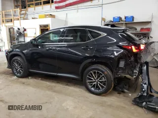 2025 Lexus NX 350h with VIN 2T2AKCEZ2SC037787, listed as a Copart auction lot 79583614 with 6,629 mi miles and Salvage Title. Bid and sale history available at DreamBid. Image 2.