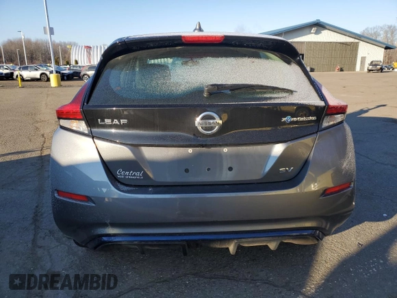 2018 Nissan LEAF SL with VIN 1N4AZ1CP4JC308352, listed as a Copart auction lot 89021515 with 44,902 mi miles and Clean Title. Bid and sale history available at DreamBid. Image 6.