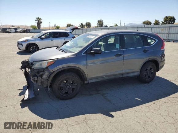 2013 Honda CR-V LX with VIN 3CZRM3H31DG712346, listed as a Copart auction lot 61453065 with 181,559 mi miles and Salvage title. Bid and sale history available at DreamBid. Image 1.