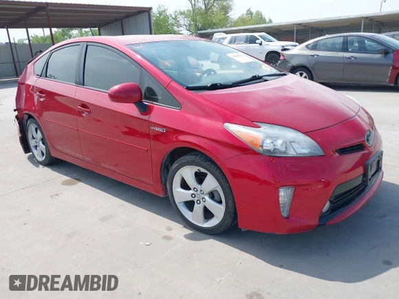 2012 Toyota Prius One with VIN JTDKN3DU8C5499775, listed as a IAAI auction lot 42065022 with 104,499 mi miles and . Bid and sale history available at carsss.com. Image 1.