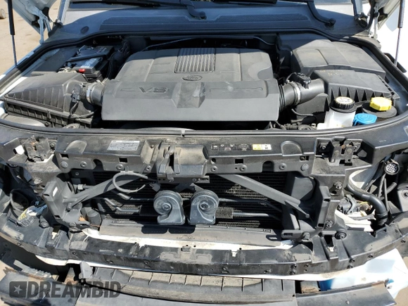 2013 Land Rover LR4 HSE with VIN SALAG2D43DA658302, listed as a Copart auction lot 54530325 with 130,614 mi miles and Salvage title. Bid and sale history available at DreamBid. Image 12.