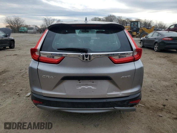 2017 Honda CR-V LX with VIN 2HKRW6H39HH217326, listed as a Copart auction lot 51099215 with 235,387 mi miles and Salvage Title. Bid and sale history available at carsss.com. Image 6.
