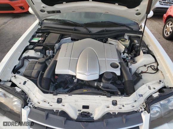 2006 Chrysler Crossfire Limited with VIN 1C3AN65L66X062521, listed as a Copart auction lot 76630344 with 0 miles and Salvage Title. Bid and sale history available at carsss.com. Image 11.