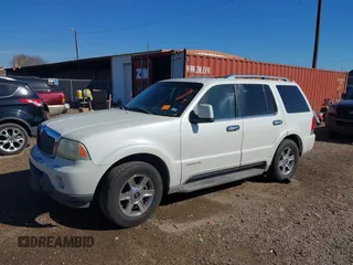 2003 Lincoln Aviator Luxury z VIN 5LMEU68H43ZJ34736, wystawiony jako IAAI lot #41220366 z przebiegiem Nie podano mil oraz . Historia ofert i sprzedaży dostępna na DreamBid. Obrazek 2.