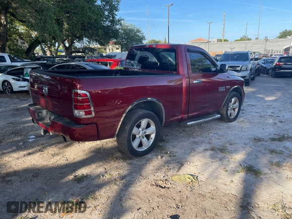 2013 Ram 1500 Express with VIN 3C6JR6AT2DG536530, listed as a IAAI auction lot 42196852 with 98,174 mi miles and . Bid and sale history available at DreamBid. Image 4.