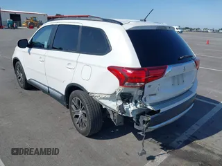 2016 Mitsubishi Outlander SE with VIN JA4AD3A33GZ013375, listed as a IAAI auction lot 42515722 with 106,804 mi miles and . Bid and sale history available at DreamBid. Image 3.