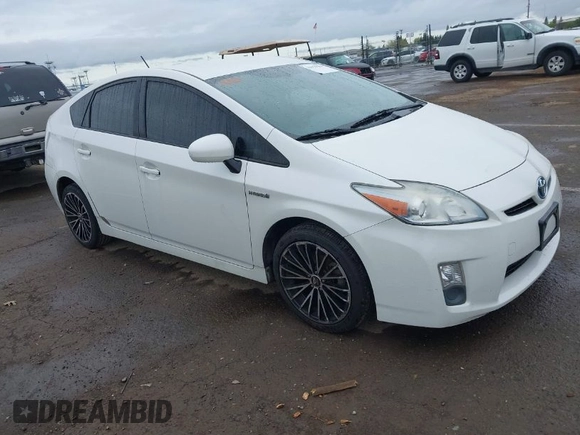 2011 Toyota Prius I with VIN JTDKN3DU2B0256023, listed as a IAAI auction lot 41979784 with Not Provided miles. Bid and sale history available at carsss.com. Image 1.