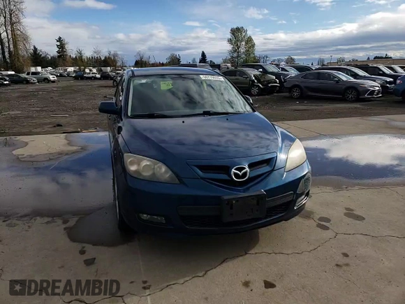 2008 Mazda 3 S Touring with VIN JM1BK343X81810444, listed as a Copart auction lot 50779035 with 129,463 mi miles and Salvage Title. Bid and sale history available at DreamBid. Image 10.