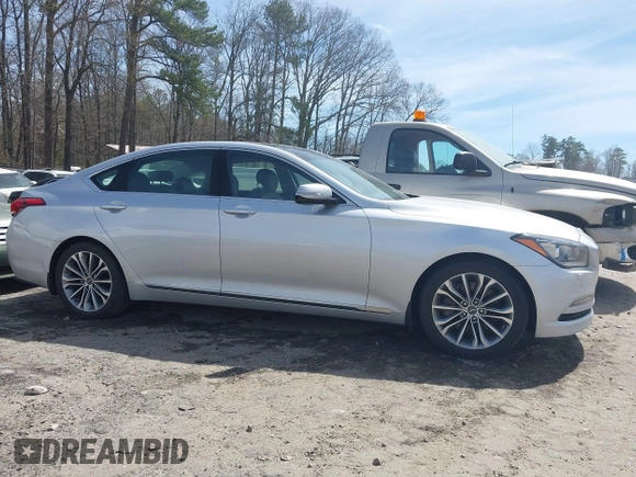 2017 Genesis G80 3.8L z VIN KMHGN4JE4HU175417, wystawiony jako IAAI lot #41818684 z przebiegiem 83 658 mil mil oraz . Historia ofert i sprzedaży dostępna na DreamBid. Obrazek 13.