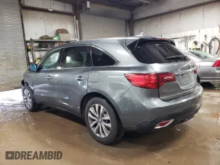 2014 Acura MDX Tech Pkg with VIN 5FRYD4H43EB011426, listed as a Copart auction lot 48621835 with 147,246 mi miles and Salvage Title. Bid and sale history available at carsss.com. Image 2.
