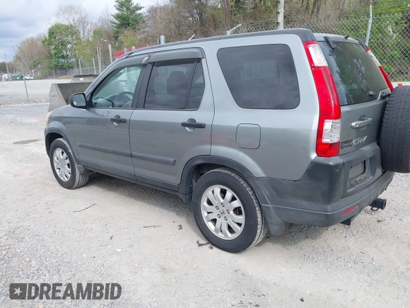 2006 Honda CR-V EX with VIN SHSRD78816U427608, listed as a IAAI auction lot 42094222 with 301,345 mi miles and . Bid and sale history available at carsss.com. Image 3.