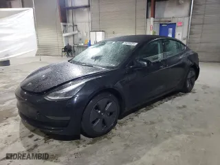 2023 Tesla Model 3 with VIN 5YJ3E1EA1PF420965, listed as a Copart auction lot 84236204 with 37,548 mi miles and Salvage Title. Bid and sale history available at carsss.com. Image 1.