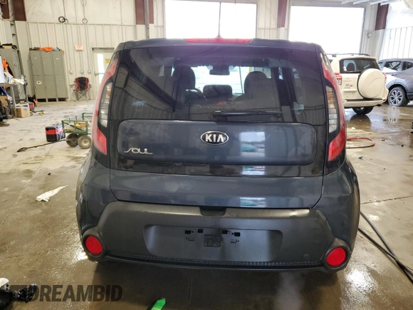 2014 Kia Soul + with VIN KNDJP3A52E7078838, listed as a Copart auction lot 53658625 with 169,181 mi miles and Non Repairable. Bid and sale history available at carsss.com. Image 6.
