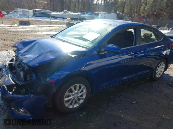 2020 Hyundai Accent SE with VIN 3KPC24A67LE122187, listed as a IAAI auction lot 41416330 with 41,018 mi miles. Bid and sale history available at carsss.com. Image 14.