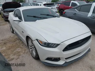 2017 Ford Mustang GT z VIN 1FA6P8CF1H5202970, wystawiony jako IAAI lot #41928092 z przebiegiem 98 539 mil mil oraz . Historia ofert i sprzedaży dostępna na DreamBid. Obrazek 1.