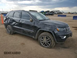 2017 Jeep Grand Cherokee Limited with VIN 1C4RJFBG5HC794277, listed as a Copart auction lot 61822845 with 115,725 mi miles and Salvage title. Bid and sale history available at DreamBid. Image 4.