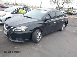 2018 Nissan Sentra SV with VIN 3N1AB7AP0JL637545, listed as a IAAI auction lot 42031224 with 110,119 mi miles. Bid and sale history available at carsss.com. Image 2.