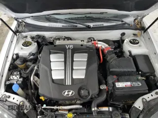 2006 Hyundai Tiburon GT z VIN KMHHN65F96U203924, wystawiony jako Copart lot #43624185 z przebiegiem 120 403 mil mil oraz Szkoda całkowita • Salvage title. Historia ofert i sprzedaży dostępna na DreamBid. Obrazek 11.