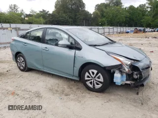 2017 Toyota Prius Two z VIN JTDKARFU9H3031195, wystawiony jako Copart lot #56852615 z przebiegiem 56 481 mil mil oraz Szkoda całkowita • Salvage title. Historia ofert i sprzedaży dostępna na DreamBid. Obrazek 4.
