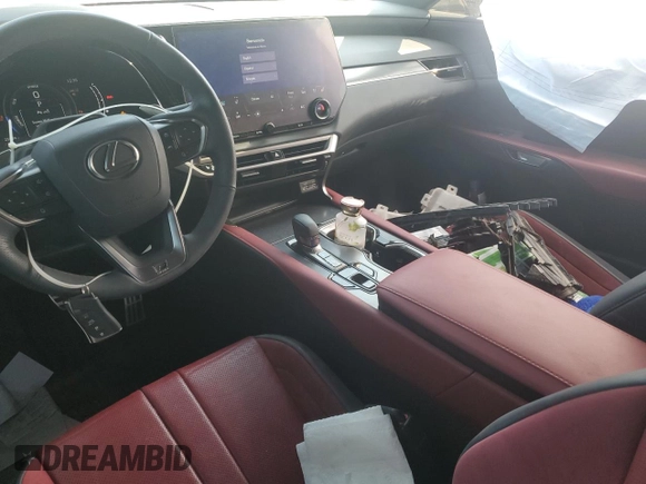 2024 Lexus RX 500h F Sport Performance z VIN 2T2BCMEA8RC013392, wystawiony jako Copart lot #88410815 z przebiegiem 25 609 mil mil oraz Szkoda całkowita • Salvage title. Historia ofert i sprzedaży dostępna na DreamBid. Obrazek 8.
