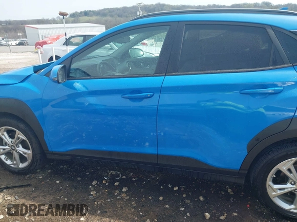 2022 Hyundai Kona SEL with VIN KM8K32AB2NU765962, listed as a IAAI auction lot 41865719 with 40,017 mi miles and . Bid and sale history available at carsss.com. Image 14.