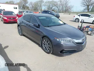 2017 Acura TLX V6 w/Technology Pkg with VIN 19UUB3F50HA002063, listed as a IAAI auction lot 42018756 with 62,564 mi miles. Bid and sale history available at carsss.com. Image 1.