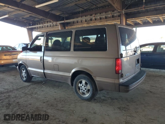 2003 Chevrolet Astro z VIN 1GNDM19X73B124777, wystawiony jako Copart lot #89220995 z przebiegiem 185 322 mil mil oraz Czysty tytuł • Clean title. Historia ofert i sprzedaży dostępna na DreamBid. Obrazek 2.