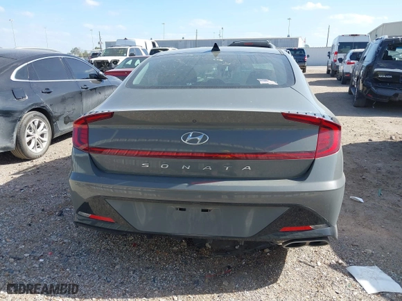 2020 Hyundai Sonata SEL with VIN 5NPEF4JA9LH009824, listed as a IAAI auction lot 41795181 with 55,068 mi miles. Bid and sale history available at carsss.com. Image 16.