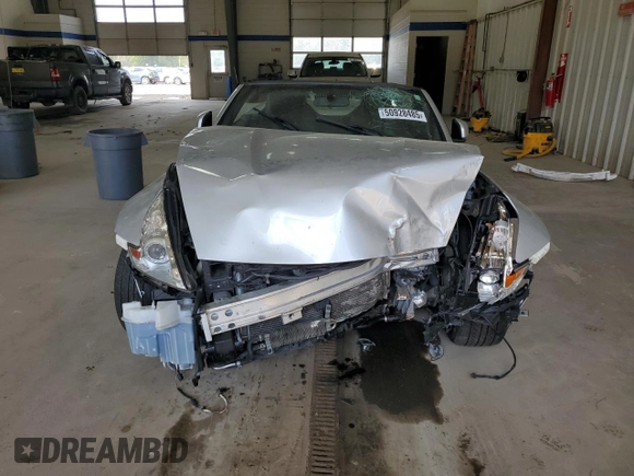2014 Nissan 370Z Touring with VIN JN1AZ4FH0EM621207, listed as a Copart auction lot 50928485 with Not Provided miles and Salvage Title. Bid and sale history available at DreamBid. Image 5.