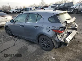 2012 Lexus CT 200h with VIN JTHKD5BH0C2100474, listed as a Copart auction lot 84559384 with 190,598 mi miles and Salvage Title. Bid and sale history available at carsss.com. Image 2.