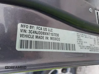 2022 Jeep Compass Trailhawk with VIN 3C4NJDDBXNT157230, listed as a IAAI auction lot 42046292 with Not provided miles and . Bid and sale history available at DreamBid. Image 9.