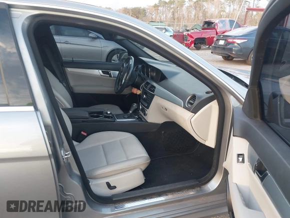 2014 Mercedes-Benz C 250 Sport with VIN WDDGF4HB4EA957278, listed as a IAAI auction lot 41421849 with 153,550 mi miles and . Bid and sale history available at DreamBid. Image 5.