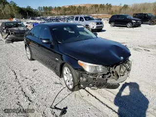 2004 BMW 5 Series 545iA with VIN WBANB33534B108502, listed as a Copart auction lot 49930725 with 158,949 mi miles and Salvage Title. Bid and sale history available at carsss.com. Image 11.